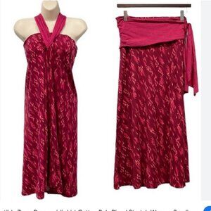Kuhl Zerra Convertible Maxi Skirt/Dress Red  3 in 1 Styling NEW/Sample